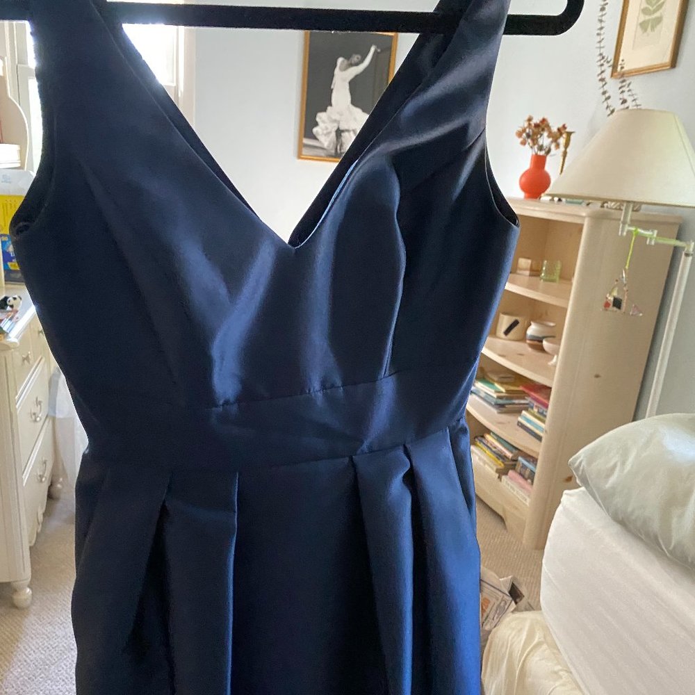 Alfred Sung V-Neck Cocktail Dress